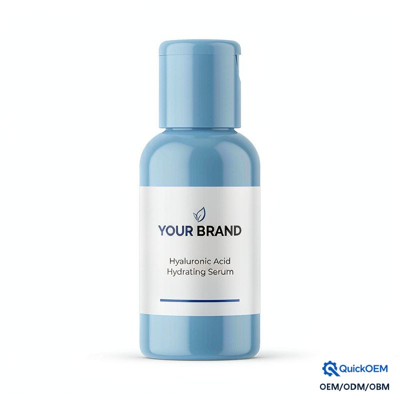 Hyaluronic Acid Hydrating Serum 30ml Private Label Organic Deep Moisturizing Soothing Brightening Face Serum OEM ODM Custom Logo