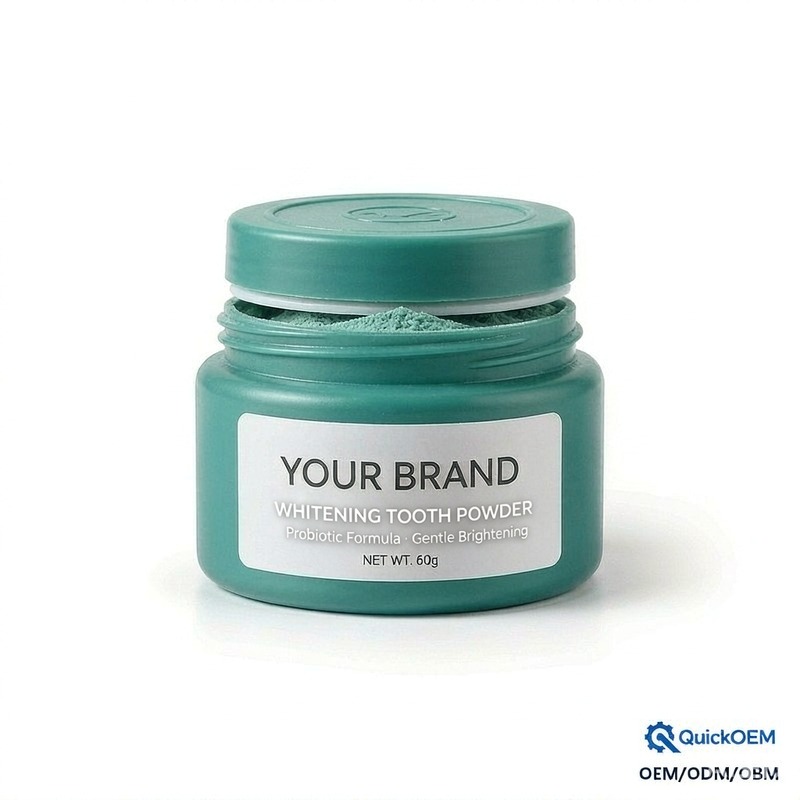 Probiotic Whitening Tooth Powder 50g Private Label OEM ODM Custom Logo