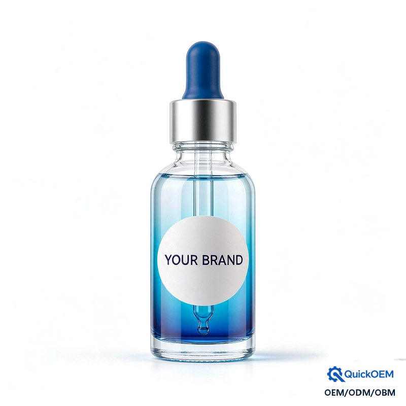AIVI Small Brown Bottle Brightening Hydrating Facial Serum 30ml Private Label Salon Grade Essence OEM ODM Custom Logo