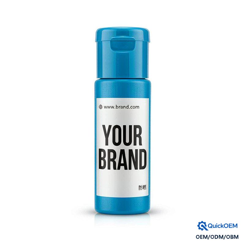 SPF 50 PA Physical UV Essence Sunscreen Private Label Organic Vegan Natural Sun Cream OEM ODM Custom Logo
