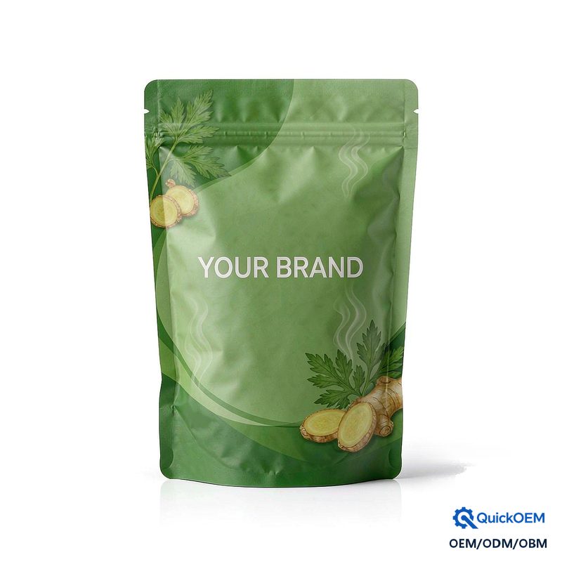 Wormwood Ginger Foot Bath Pack Private Label Warming Relaxing Wellness OEM ODM Custom Logo